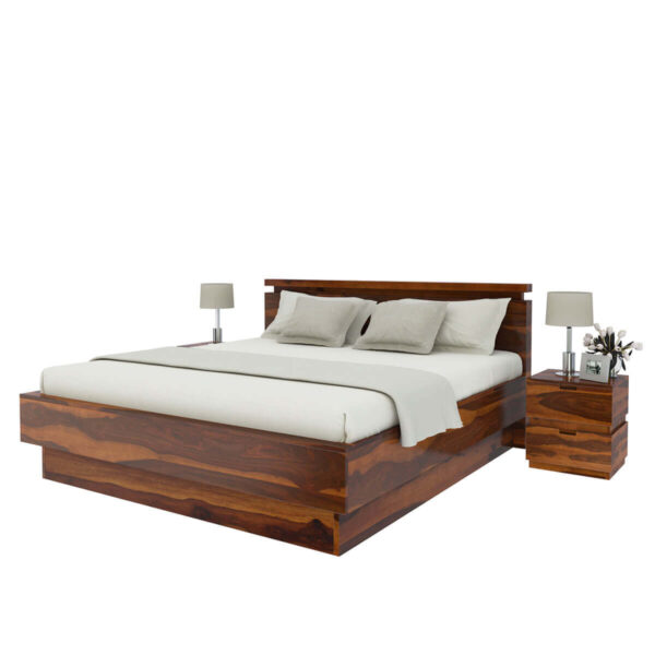 Inyi Modern Design Solid Wood Bed