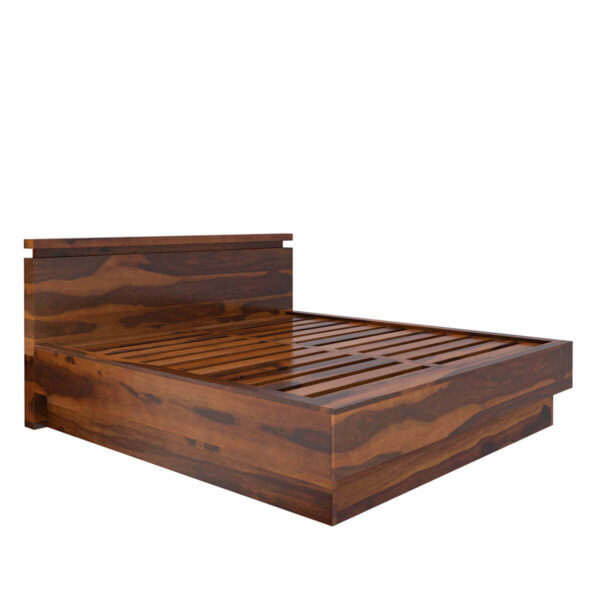 Inyi Modern Design Solid Wood Bed - Image 2