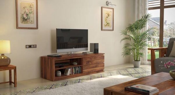 Vector TV Unit Teak