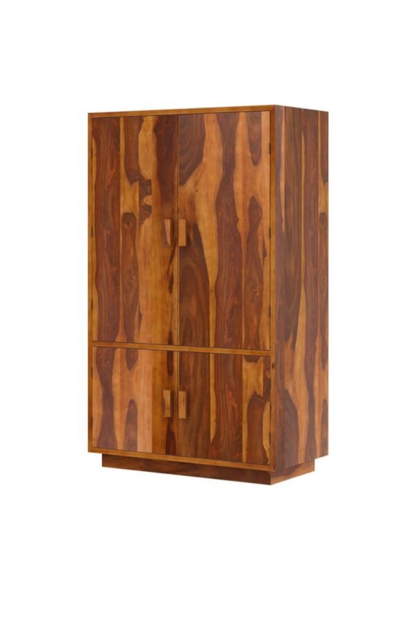 Ozzi Solid Wood Wardrobe - Image 4