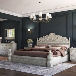 Majestic King-Size Bed