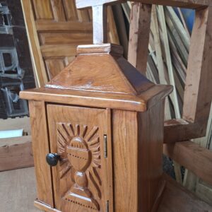 Wooden Tabernacle with Arched Top