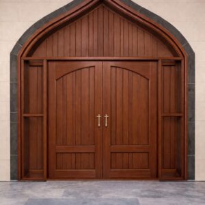 Elegant Church Entrance Door